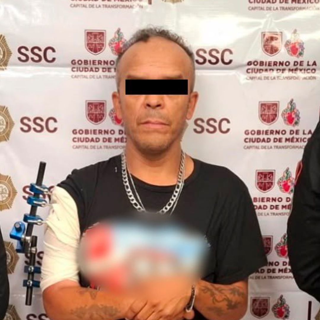 Detienen a 'El Jalisco', Integrante de Grupo Dedicado al Narcomenudeo en CDMX